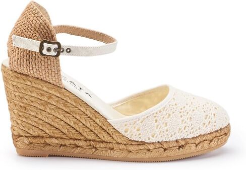 قماش VISCATA Satuna Espadrille مقاس 3 ½ بوصة مصنوع يدويًا في إسبانيا in Kuwait