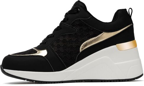 Cestfini Fashion Wedge Heeled Sneakers for Women Platform Sneakers Non-Slip Women Wedge Tennis Shoes in Saudi Arabia