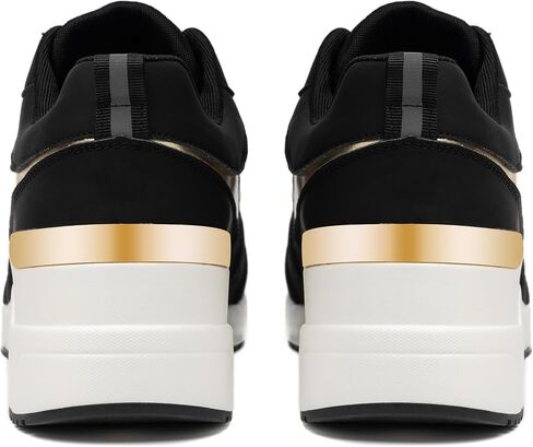Cestfini Fashion Wedge Heeled Sneakers for Women Platform Sneakers Non-Slip Women Wedge Tennis Shoes in Saudi Arabia
