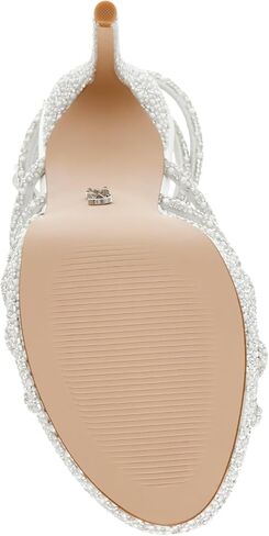 Steve Madden Women's Givinn Heeled Sandal, Pearl, 10 in Saudi Arabia