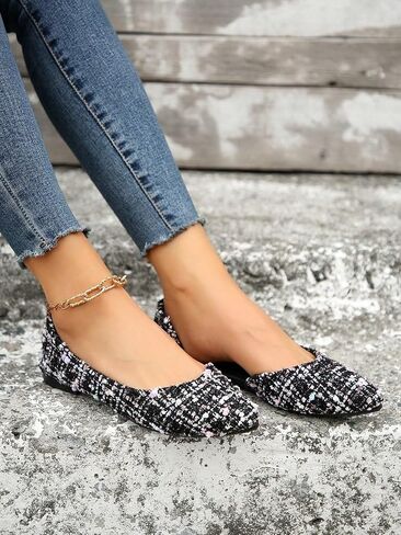 SweatyRocks Women's PU Leather Hollow Out Flat Sandals Closed Toe Outdoors Flat Shoes in Saudi Arabia