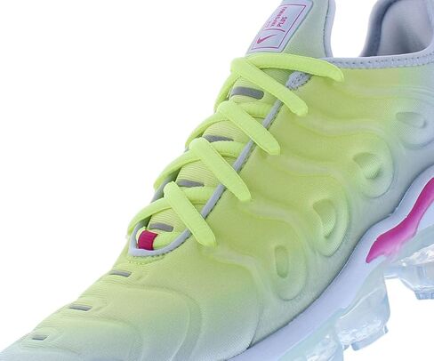 Nike Air Vapormax Plus Women's Shoes (FQ8882-423, Blue Tint/Light Lemon Twist/Metallic Silver) Size 8 in Saudi Arabia