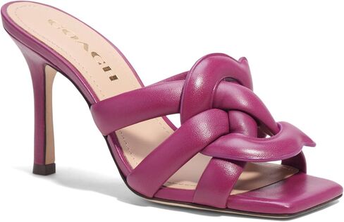 Coach Kellie Sandal Deep Plum 8 B (M) in Saudi Arabia