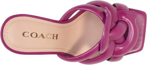 Coach Kellie Sandal Deep Plum 8 B (M) in Saudi Arabia