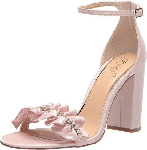 Jewel Badgley Mischka Women's Deva Heeled Sandal in Saudi Arabia