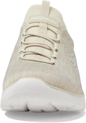 حذاء رياضي نسائي من Skechers Summits Fun Flare، رمادي داكن/وردي=TPPK، عرض 9.5 in Saudi Arabia