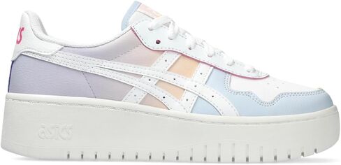 ASICS Women's JAPAN S PF Sportstyle Sneaker, 7, WHITE/ARCTIC BLUE in Saudi Arabia