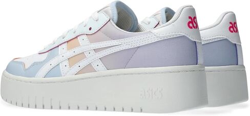 ASICS Women's JAPAN S PF Sportstyle Sneaker, 7, WHITE/ARCTIC BLUE in Saudi Arabia