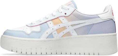 ASICS Women's JAPAN S PF Sportstyle Sneaker, 7, WHITE/ARCTIC BLUE in Saudi Arabia