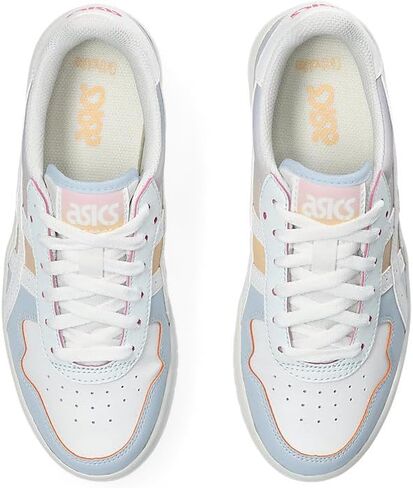 ASICS Women's JAPAN S PF Sportstyle Sneaker, 7, WHITE/ARCTIC BLUE in Saudi Arabia