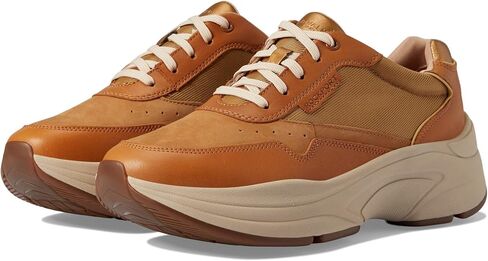 Rockport Prowalker Premium Honey Leather/Nubuck/Textile 9 M (B) in Saudi Arabia