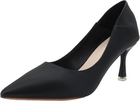 Women Heels Pumps Pointed Slip On Closed Toe Dress Shoes in Saudi Arabia