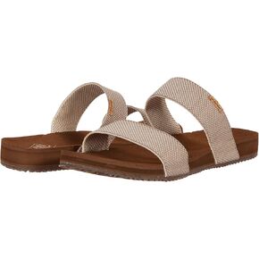 Freewaters Women's Slide Sandal, Oatmeal, 10