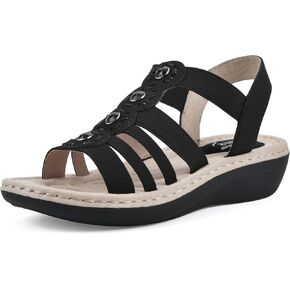 CLIFFS BY WHITE MOUNTAIN Women's Camryn Wedge Sandal
