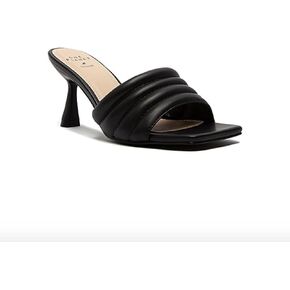 Open Toe Casual Heel Mules, Heeled Sandals, Slip-On Sandals