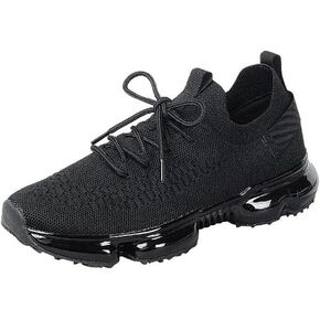 Forever Link Womens Air Cushion Fashion Sneakers Breathable Lightweight Walking Shoes