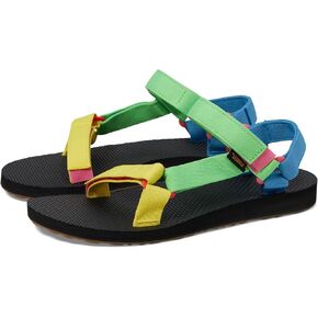 صندل رياضي أصلي للسيدات من Teva، نيون متعدد الألوان، 6