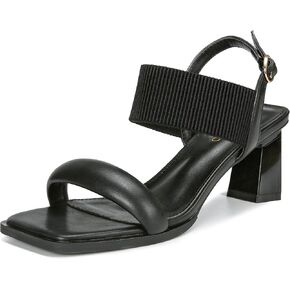 Heels for Women Chunky Heels Sandals Square Toe Open Toe Pumps Elastic Ankle Strap High Heels Wedding Party Dress Shoes