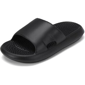 NineCiFun Massage Slippers Men's Shower Shoes Women's Indoor Bedroom Pool Spa Non-slip Silent Sandals