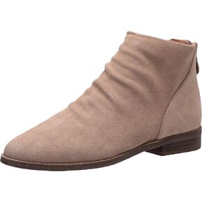 Gentle Souls by Kenneth Cole Women's Emma Zip Ankle Boot, Mushroom, 7.5