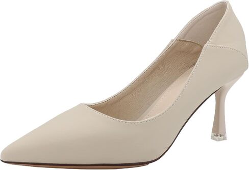 Women Heels Pumps Pointed Slip On Closed Toe Dress Shoes in Saudi Arabia