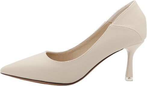 Women Heels Pumps Pointed Slip On Closed Toe Dress Shoes in Saudi Arabia