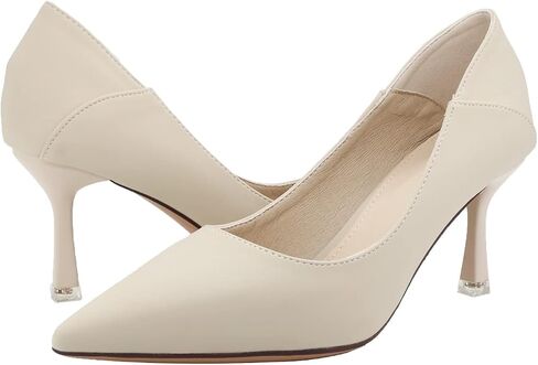 Women Heels Pumps Pointed Slip On Closed Toe Dress Shoes in Saudi Arabia