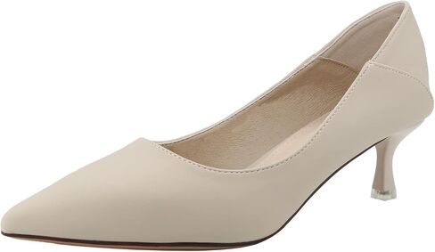 Women Heels Pumps Pointed Slip On Closed Toe Dress Shoes in Saudi Arabia