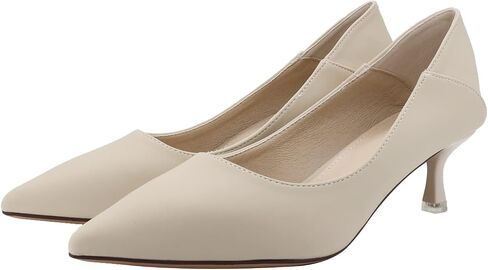 Women Heels Pumps Pointed Slip On Closed Toe Dress Shoes in Saudi Arabia
