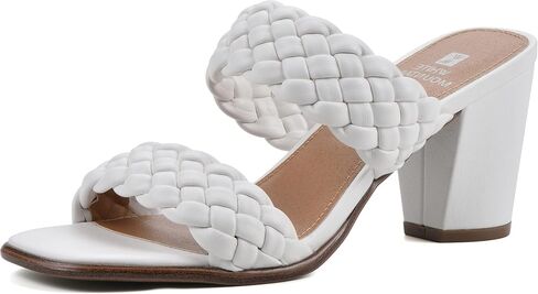 WHITE MOUNTAIN Women's by Far Block Heel in Saudi Arabia