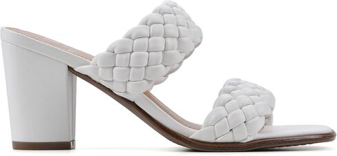 WHITE MOUNTAIN Women's by Far Block Heel in Saudi Arabia