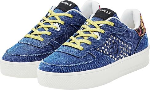 Desigual women's Shoes 4 Woman Denim Sneakers Low in Saudi Arabia