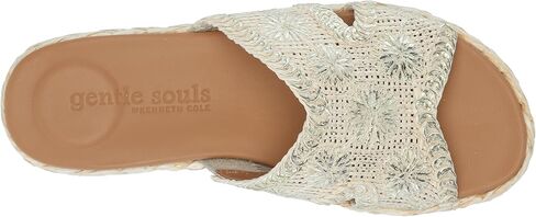 Gentle Souls by Kenneth Cole women's Tristan Woven Slide Sandal in Saudi Arabia