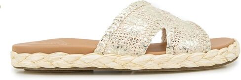 Gentle Souls by Kenneth Cole women's Tristan Woven Slide Sandal in Saudi Arabia