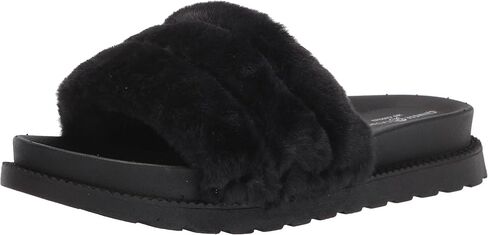 Chinese Laundry Women's Treat Softy Fur Slide Sandal in Saudi Arabia