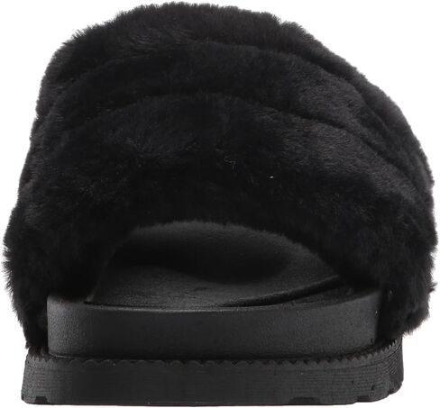 Chinese Laundry Women's Treat Softy Fur Slide Sandal in Saudi Arabia