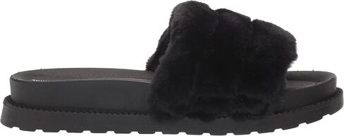 Chinese Laundry Women's Treat Softy Fur Slide Sandal in Saudi Arabia