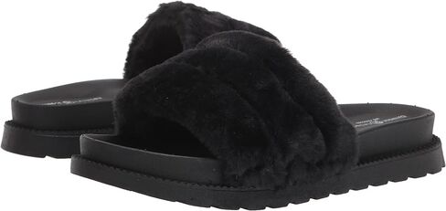Chinese Laundry Women's Treat Softy Fur Slide Sandal in Saudi Arabia