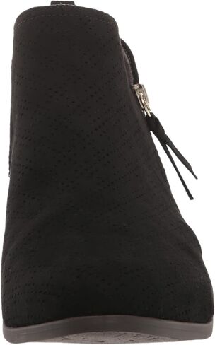 Dr. Scholl's Shoes Women's Rate Zip Ankle Boot Black Microfiber 11 W in Saudi Arabia