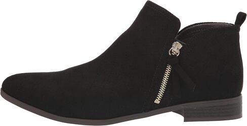 Dr. Scholl's Shoes Women's Rate Zip Ankle Boot Black Microfiber 11 W in Saudi Arabia