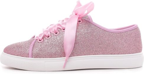 16052 Wedding Shoes Bling Bridal Sneakers Flats Bride Tennis Shoes Shiny Sequin Shoes Sparkly Sneakers in Saudi Arabia