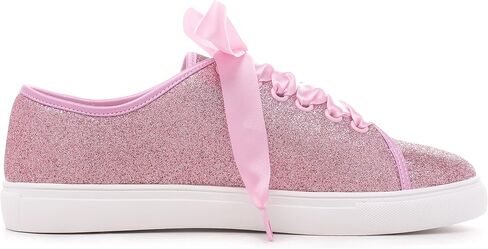 16052 Wedding Shoes Bling Bridal Sneakers Flats Bride Tennis Shoes Shiny Sequin Shoes Sparkly Sneakers in Saudi Arabia