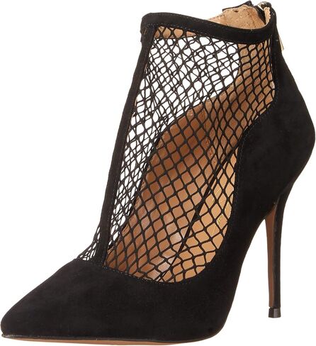Jessica Simpson Womens Wicasa Fishnet Back Zip Pumps in Saudi Arabia