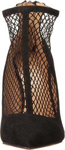 Jessica Simpson Womens Wicasa Fishnet Back Zip Pumps in Saudi Arabia