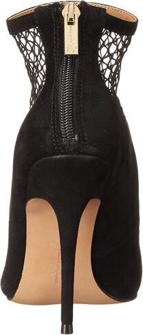 Jessica Simpson Womens Wicasa Fishnet Back Zip Pumps in Saudi Arabia