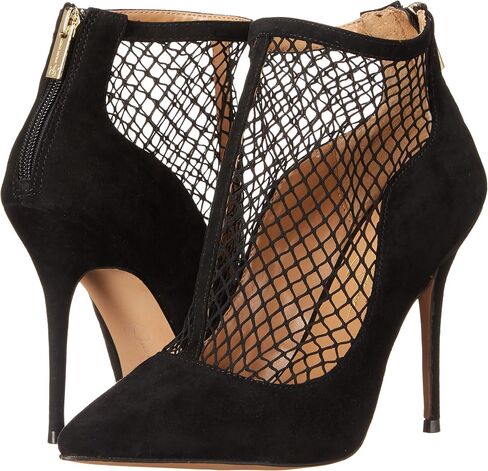 Jessica Simpson Womens Wicasa Fishnet Back Zip Pumps in Saudi Arabia