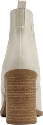 Soda “DUVETS" ~ Women Pointed Toe Pull-On Finger Gore High Heel Ankle Boot in Saudi Arabia