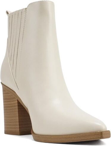 Soda “DUVETS" ~ Women Pointed Toe Pull-On Finger Gore High Heel Ankle Boot in Saudi Arabia