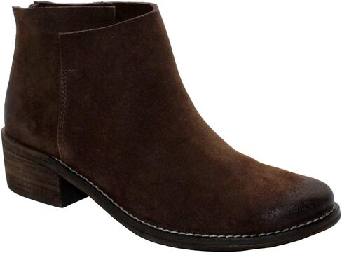 حذاء نسائي من VOLATILE Aldworth بسحاب كاجوال وكعب منخفض للكاحل 1-2 بوصة - بيج in Kuwait