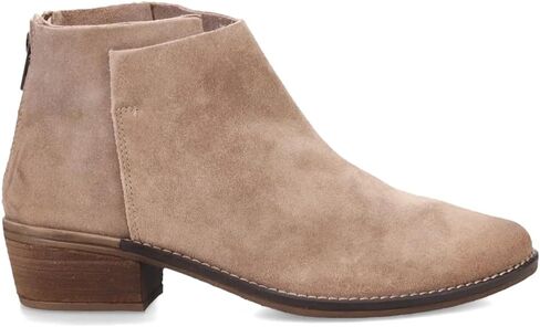 VOLATILE Womens Aldworth Zippered Casual Boots Ankle Low Heel 1-2" - Beige in Saudi Arabia